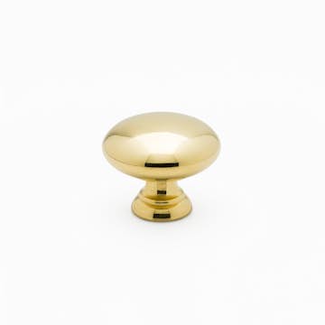 Knopp Björbo Badrum Mässing Rund