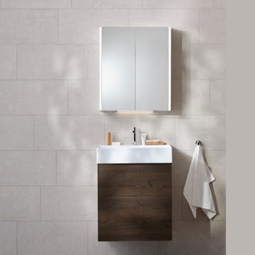 Möbelpaket Miller Badrum New York med Bloc Tvättställ och Spegel