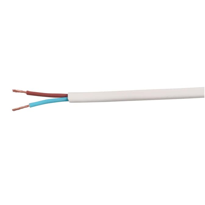 Kabel Bårebo SKX 2x0,75 Vit 100m
