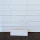 Kakel Arredo Polar Blank Vit 10x30 cm