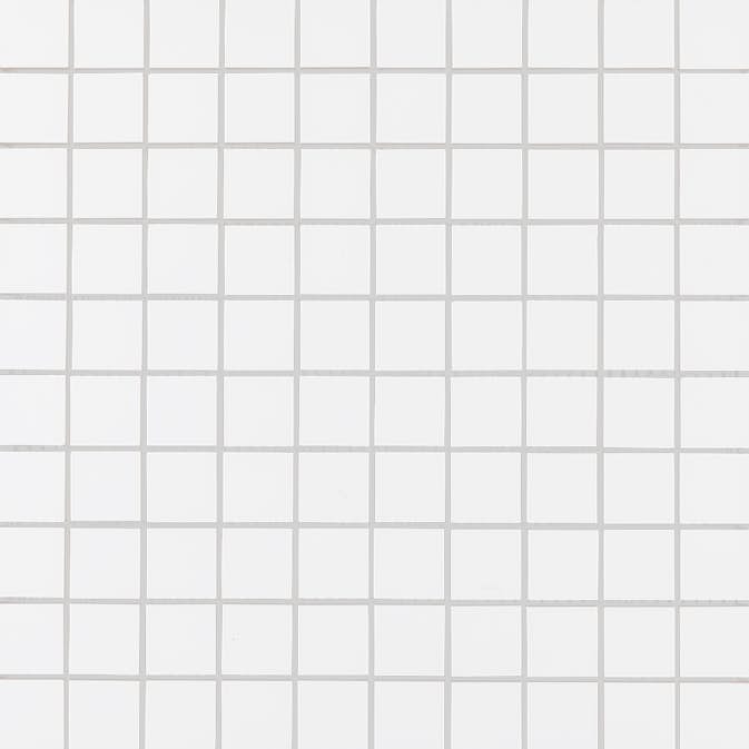 Mosaik Line Vit/Ret Blank 3x3 cm