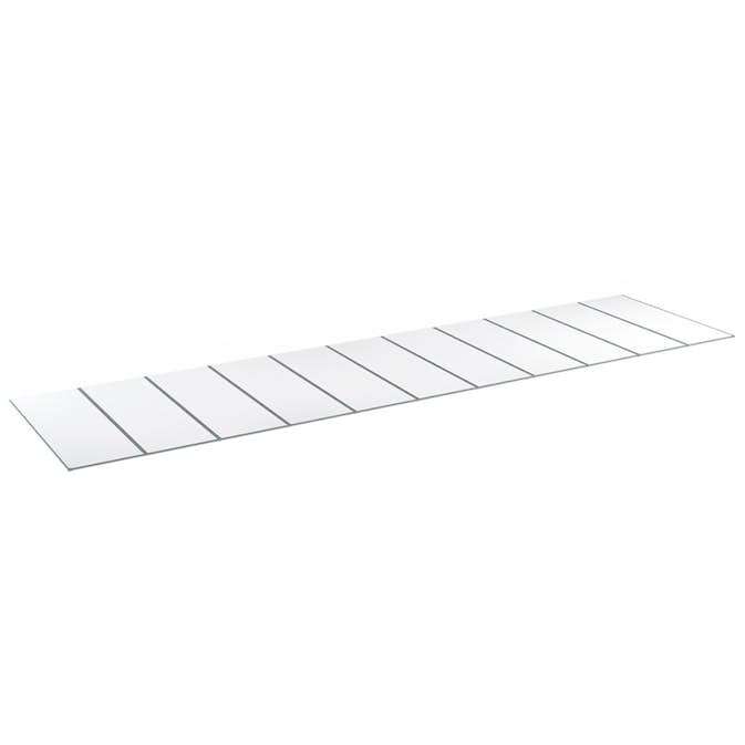 Kanalplast 55 mm Halle Isolux Opal Komplett Tak