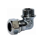 Klämringskoppling Vatette 1145 Vinkel Utvändig Förkromad