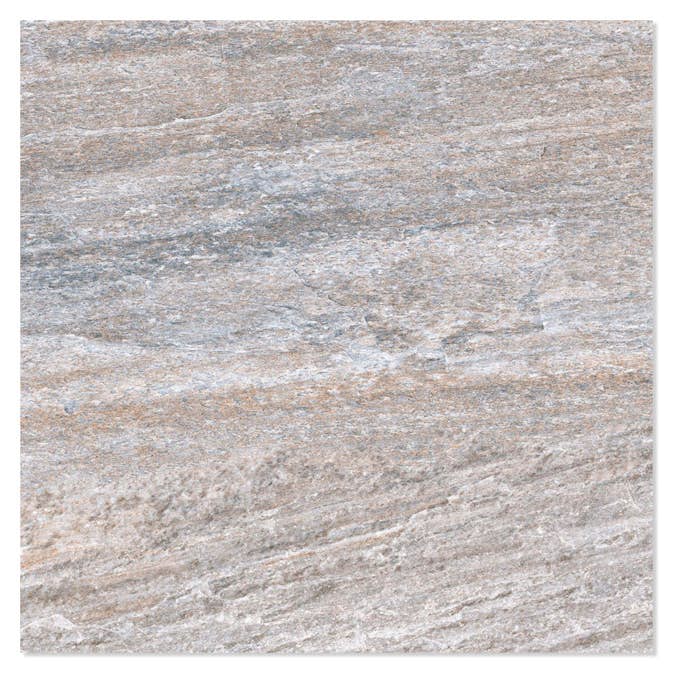 Klinker Quartzite Hill Ceramic Ljusgrå 50x50 cm Matt