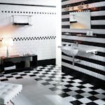 Klinker Lhådös Chess Svart 20x20 cm