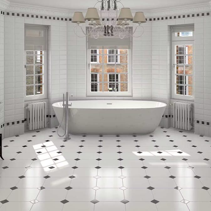 Klinker Tenfors Octogono Alaska 32x32 cm