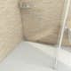 Klinkermosaik Hill Ceramic Pegaus Marmor Vit 5x5 cm