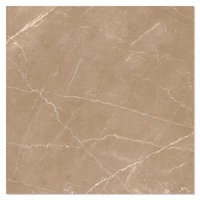Klinker Hill Ceramic Crotone Ljusbrun Polerad 75x75 cm
