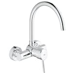 Köksblandare Grohe Concetto 32667001 Engreppsblandare med Svängbar Pip & SilkMove