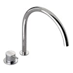 Köksblandare Vola 590H Engreppsblandare Krom Svängbar Pip