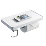 Toalettpappershållare Strand Stainless Kullavik med hylla KUL-301