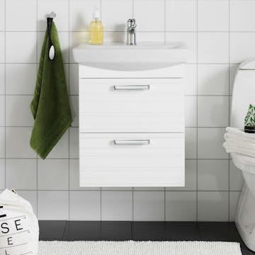 Lådfront Hafa Life Lines Vit Matt