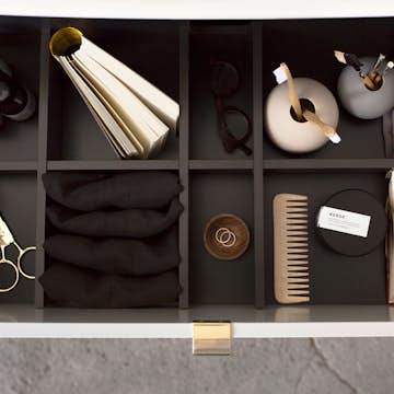 Lådindelare Björbo Badrum Medja Svart