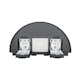 LED-Armatur Hide-a-lite Arc med Uttag