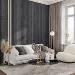 LED-Belysning Wood on wall Akustikpanel Smal