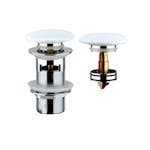 Bottenventil LH Easy Clean med Push Open