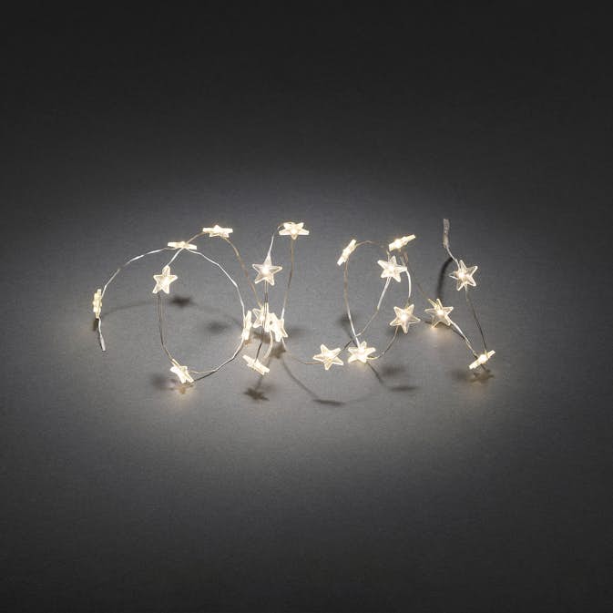 Ljusslinga Gnosjö Konstsmide Stjärna 20