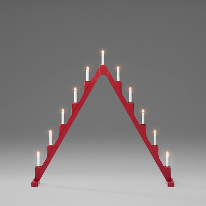 Adventsljusstake Gnosjö Konstsmide 11L Vikbar