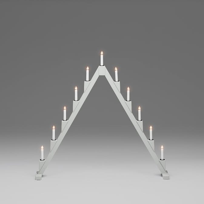 Adventsljusstake Gnosjö Konstsmide 11L Vikbar