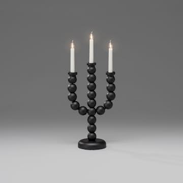 Adventsljusstake Gnosjö Konstsmide 3L Kulor