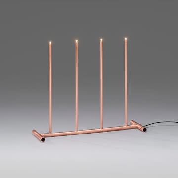 Adventsljusstake Gnosjö Konstsmide 4L Rör