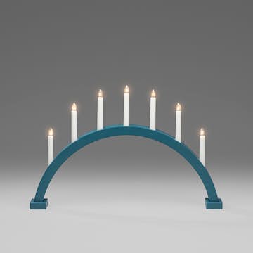 Adventsljusstake Gnosjö Konstsmide 7L Båge Stor