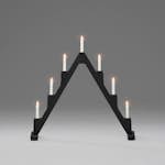 Adventsljusstake Gnosjö Konstsmide 7L Vikbar