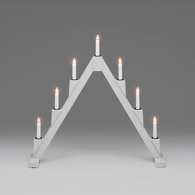 Adventsljusstake Gnosjö Konstsmide 7L Vikbar