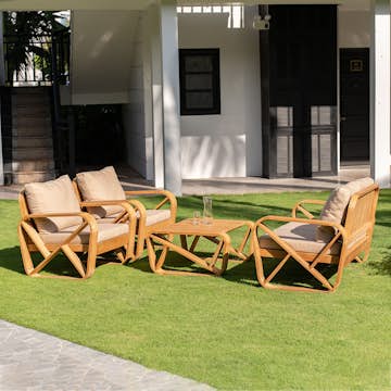 Loungegrupp Stockamöllan Bålamöllan Utomhus