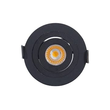 Downlight Nesign 60 mm Rund Fjädrar