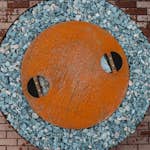 Lock GrillSymbol för Luna eldstad