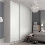 Skjutdörr Lundbergs Entry Vit