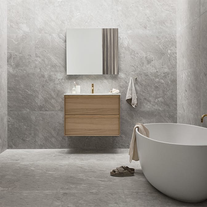 Klinker Bricmate M33 Marais Light Grey 30x30 cm