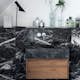 Marmor Arredo Nero Marquina Svart Polerad 15x15 cm
