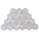 Marockanskt Kakel TilesRus Heksagon Zagora Grey 20x23 cm