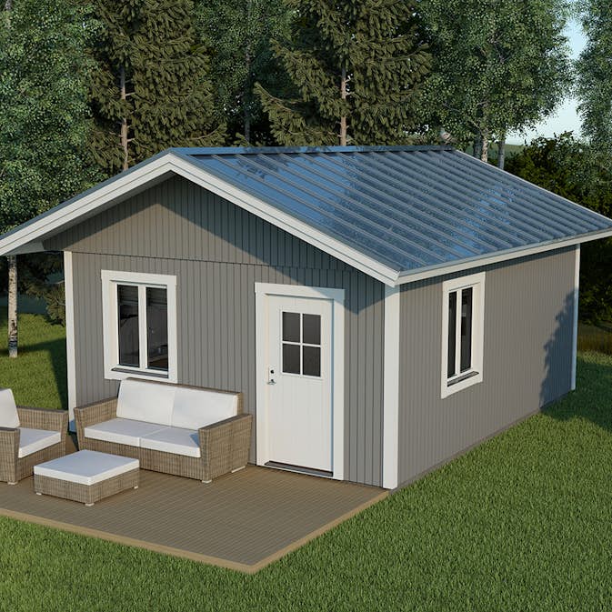 Fritidshus Sorselestugan Mod.1 30 m2