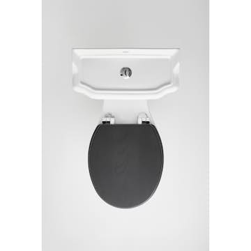 Toalettsits Miller Badrum Classic Svart