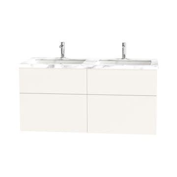 Tvättställsskåp Miller Badrum City 120 för Heltäckande Tvättställ