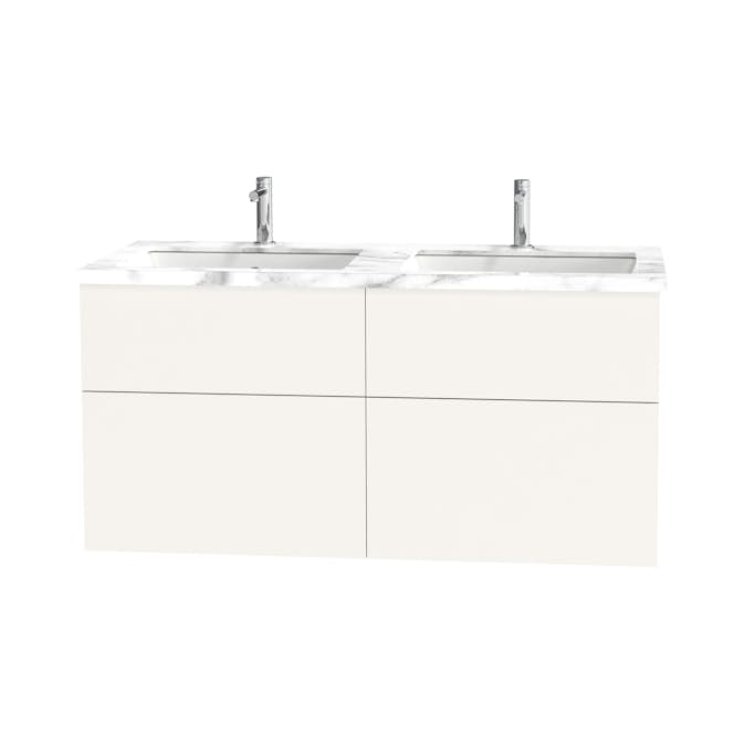 Tvättställsskåp Miller Badrum City 120 för Heltäckande Tvättställ