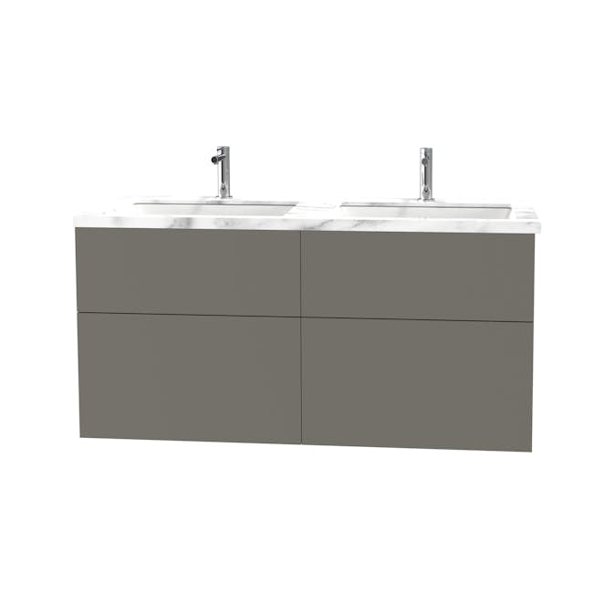 Tvättställsskåp Miller Badrum City 120 för Heltäckande Tvättställ