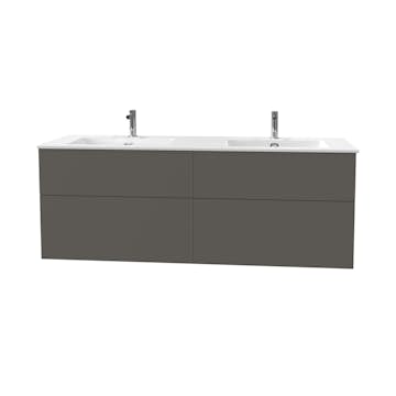 Tvättställsskåp Miller Badrum City 120 för Heltäckande Tvättställ