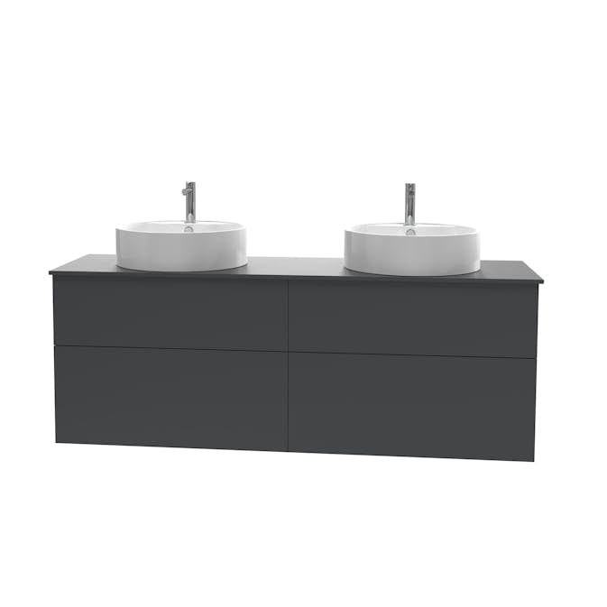 Tvättställsskåp Miller Badrum City 160 för Bänkskiva