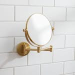 Spegel Miller Badrum Classic Borstad mässing