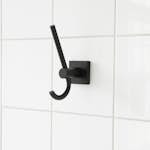 Handdukskrok Miller Badrum Atlanta Mattsvart