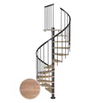 Spiraltrappa Dolle Montréal Ek Vit Oljad Classic 3