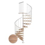 Spiraltrappa Dolle Montréal Ek Vit Oljad Classic 3