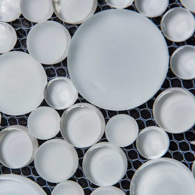 Mosaik Tenfors Splash White 30x30 cm