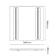 LED-Panel Westal WLP 35W 3570Lm 3K Acahead Dot