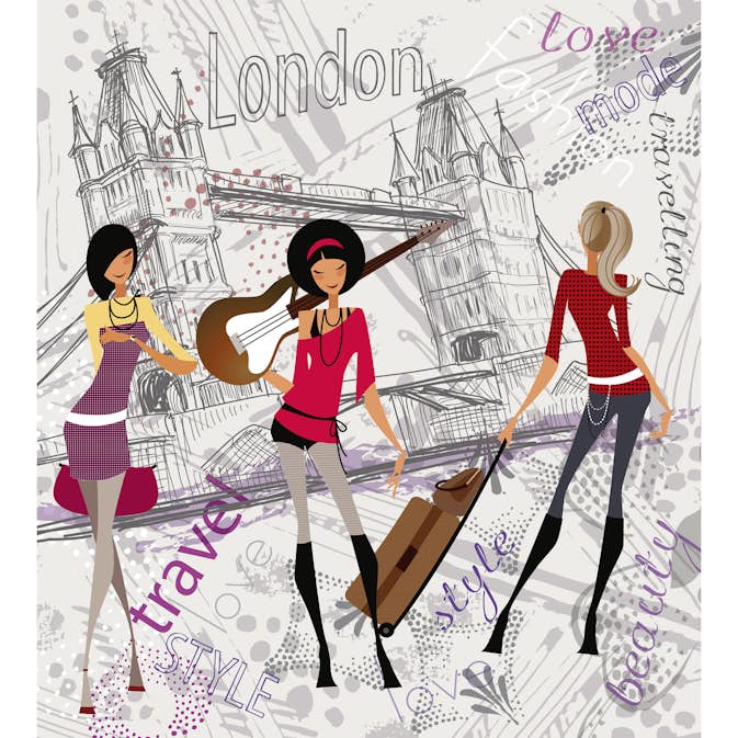 Tapet Dimex London Style