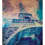 Fototapet Dimex Eiffel Tower Abstract I